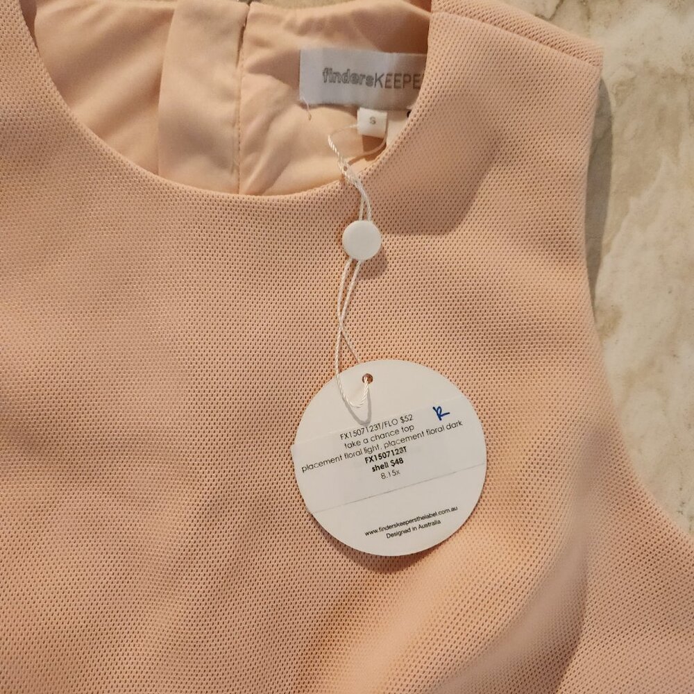 C/MEO Collective size small Peach top - Picture 6 of 6